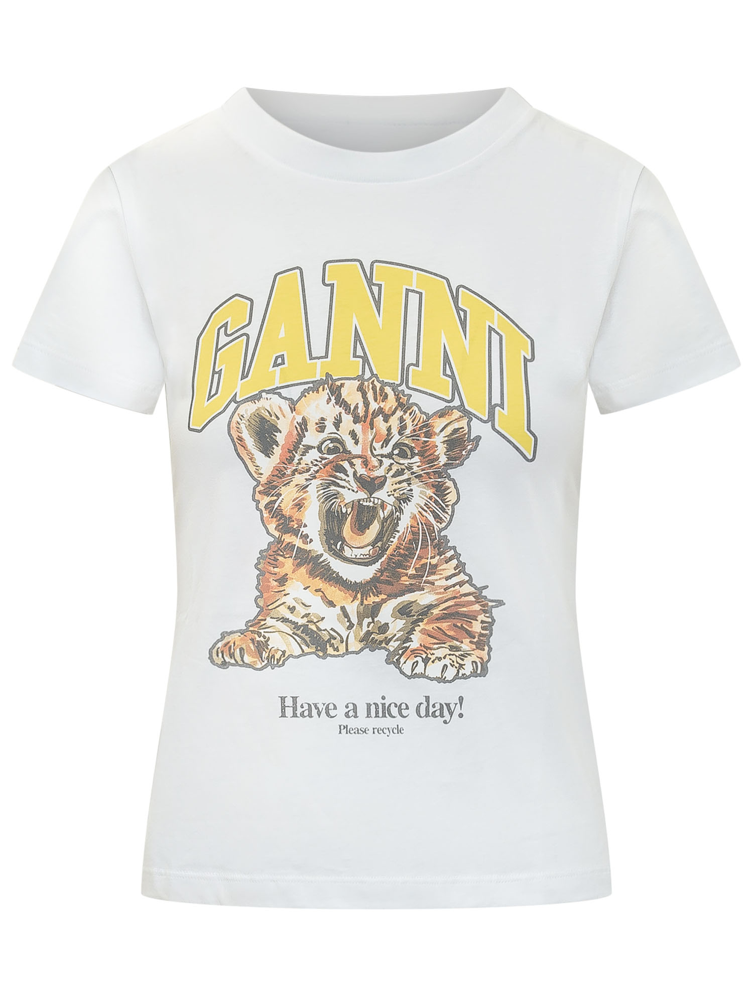 [GANNI] T-shirts Short Sleeve FW26 A1050258 151