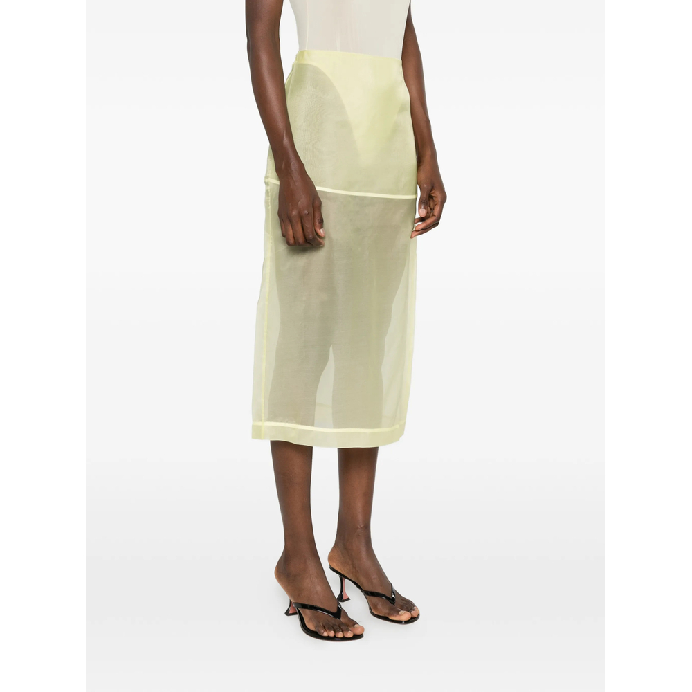 [THE FRANKIE SHOP] Long skirt FW26 PERI MIDI SKIRT YELLO