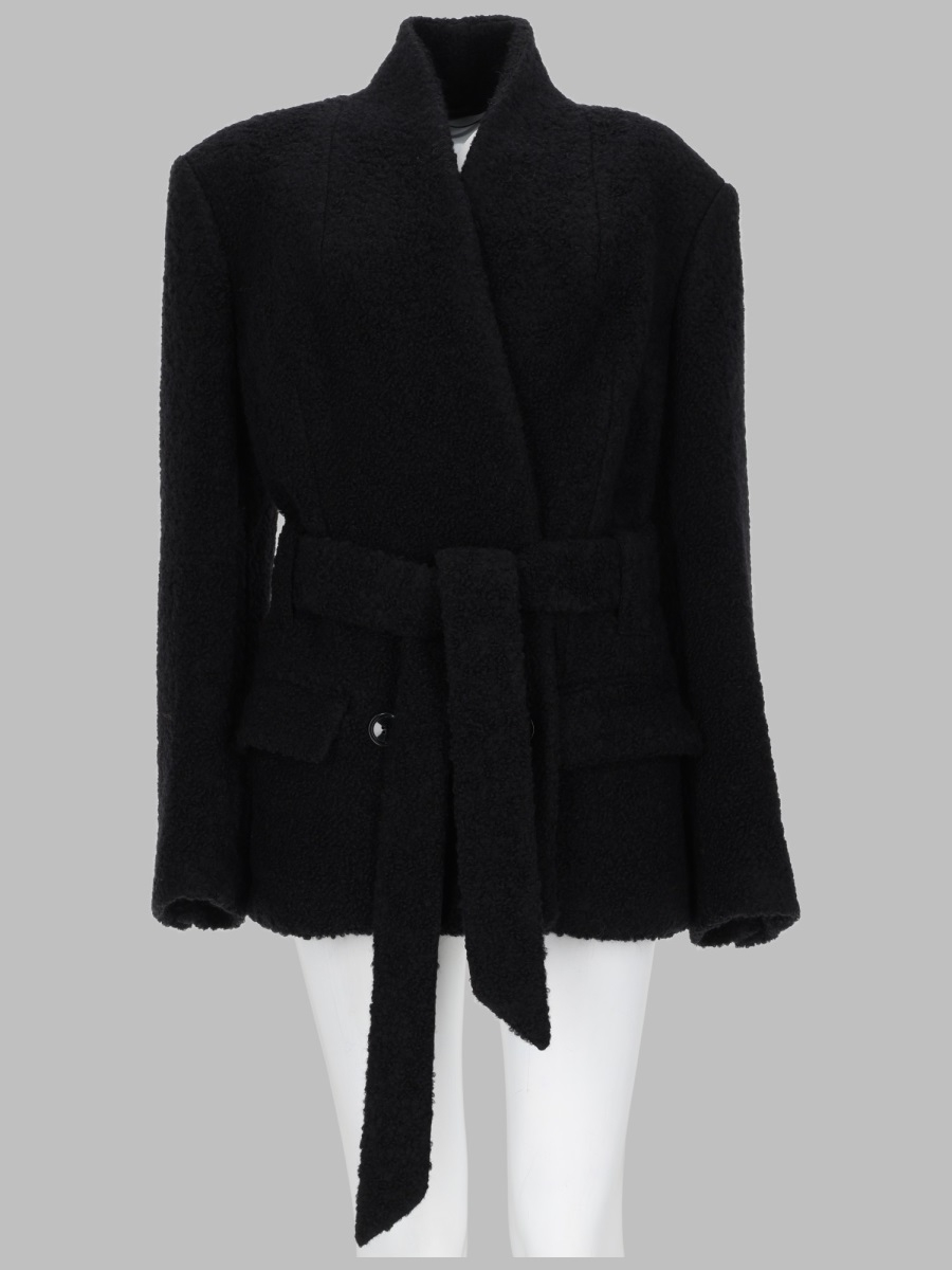 [Isabel Marant] Coat FW26 VE0760FA_D3E02I01BK