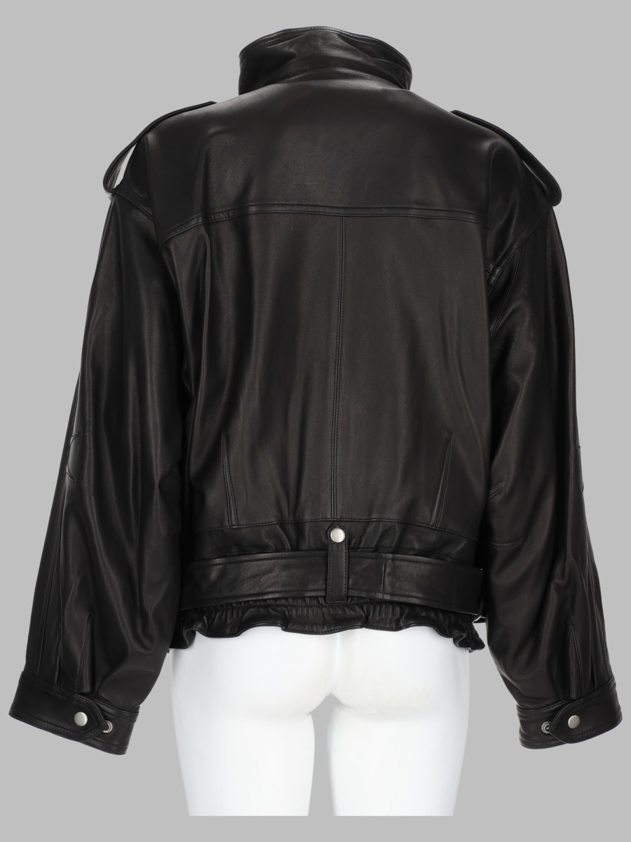 [Isabel Marant] Leather Jacket FW26 VE0744FA_D3B04I01BK