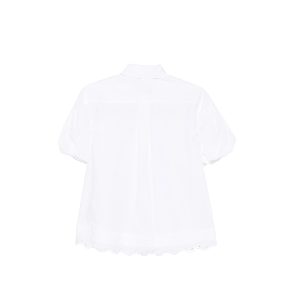 [Simone Rocha] Shirts Short Sleeve FW26 5463B 1287 WHPEA