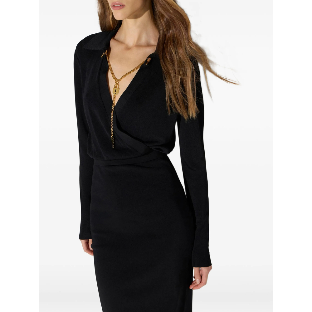 [ELISABETTA FRANCHI] Sleeveless dress FW26 AM19S66E2  110
