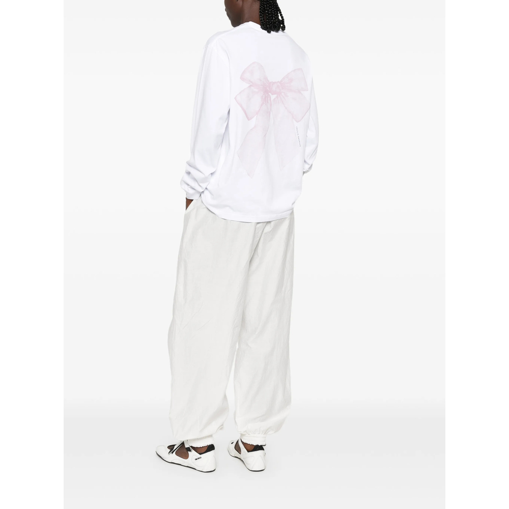 [Cecilie Bahnsen] T-shirts Long Sleeve FW26 RTW19006 BLILY WHPIN