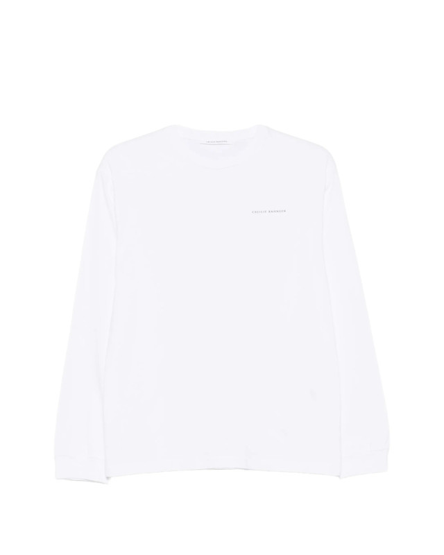 [Cecilie Bahnsen] T-shirts Long Sleeve FW26 RTW19006 BLILY WHPIN