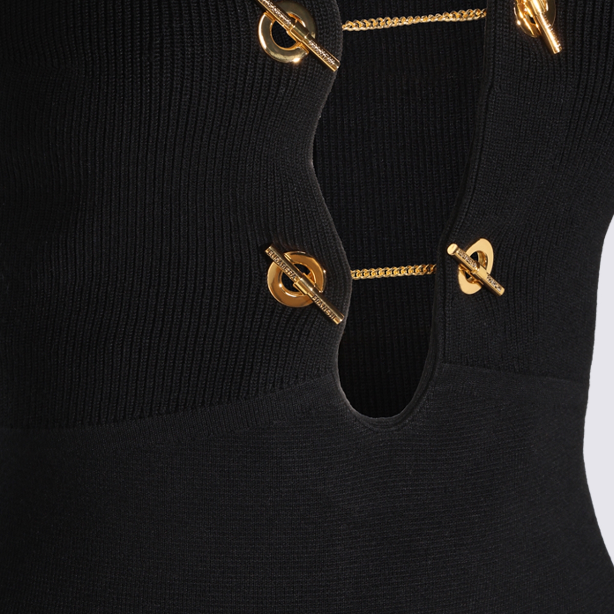 [ELISABETTA FRANCHI] Long sleeve dress FW26 AM01S66E2110