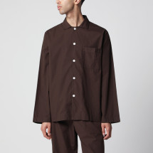 [Tekla] Sleepwear FW26 PPL-SHIRT-LS-137CO