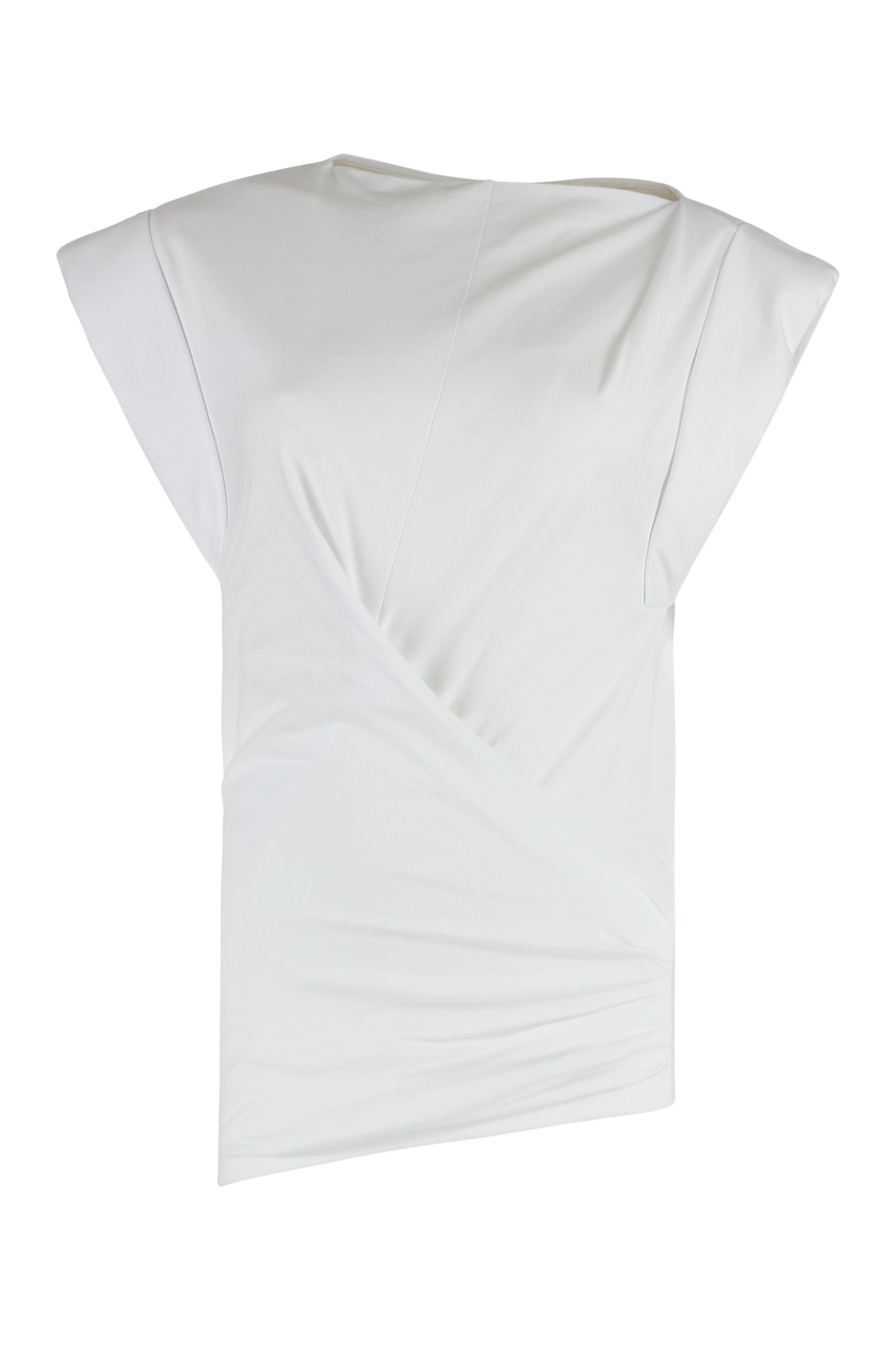[Marant Etoile] T-shirts Short Sleeve SS25 25PTS0207FAA1N41I_20WH