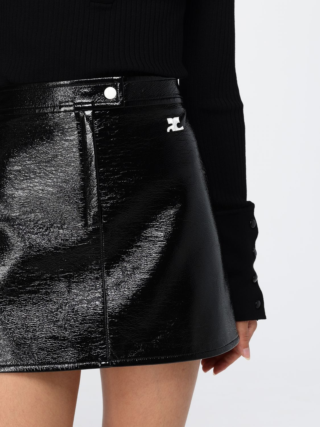 [Courreges] Mini skirt FW26 PERCJU001VY0014 9999