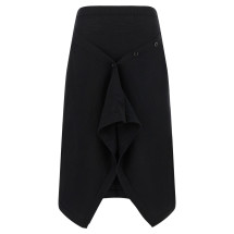[LEMAIRE] Long skirt FW26 SK1082LK1063BK999