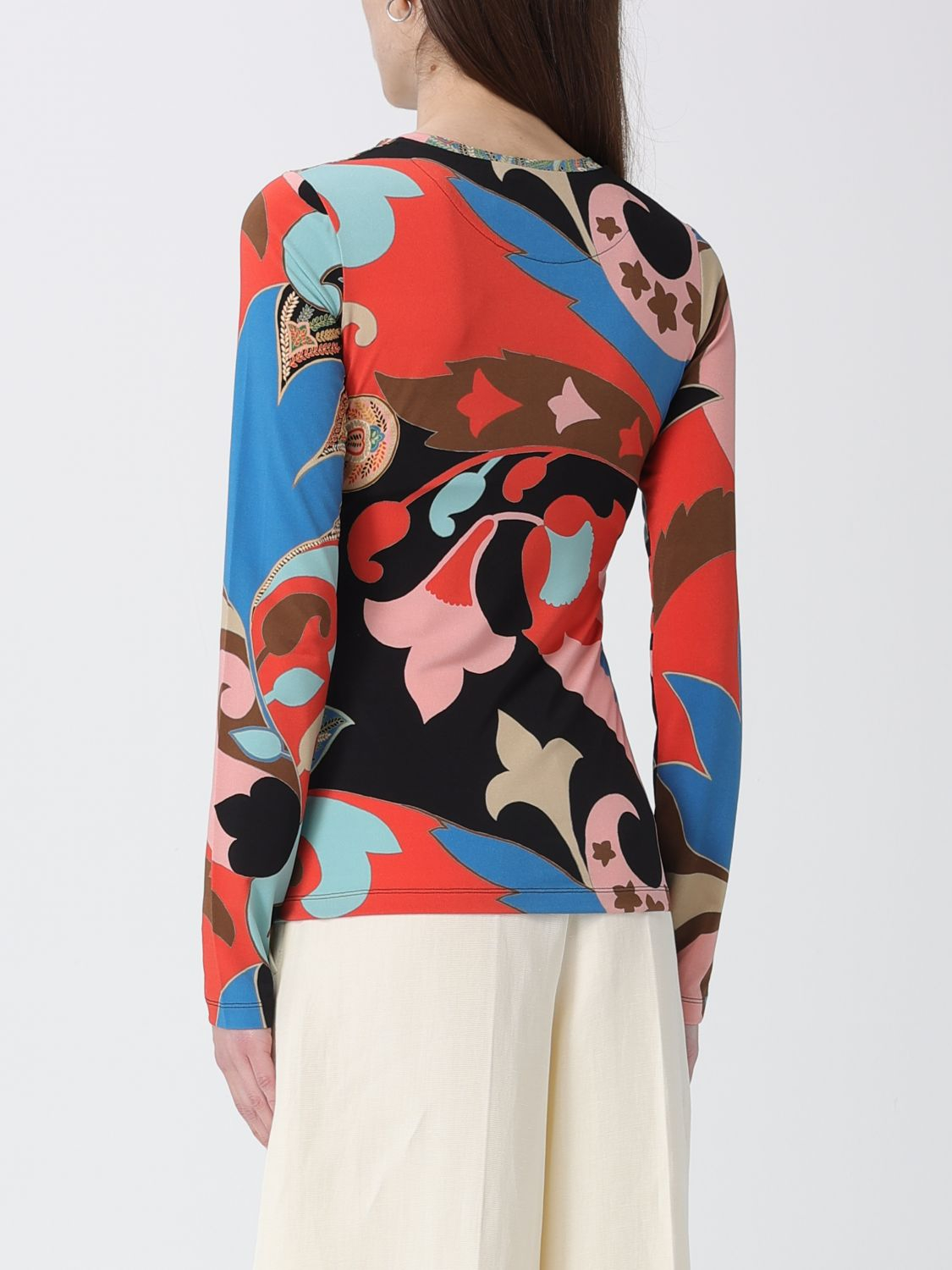 [Etro] Shirts Long Sleeve SS26 WRJB0011AKI45 X0861