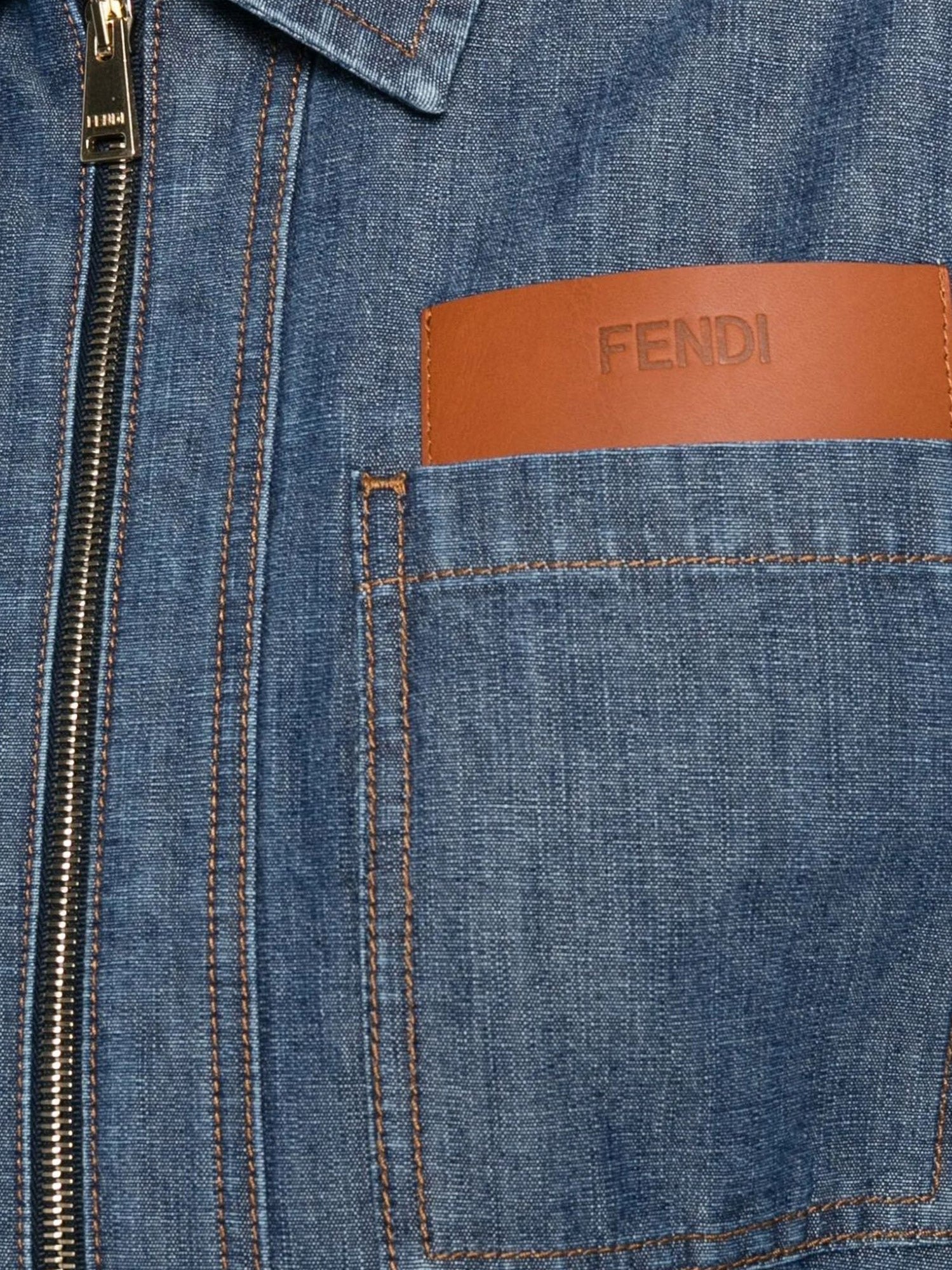 [Fendi] Short sleeve dress FW26 FLD576AW8HF0QB0