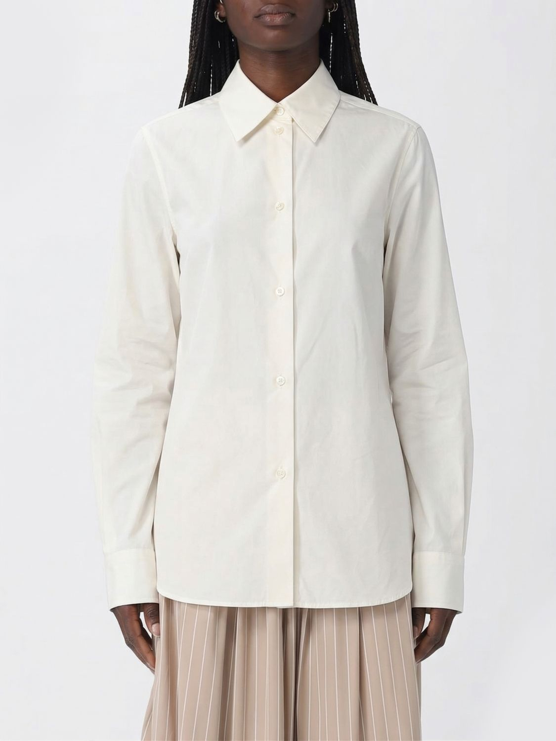 [Jil Sander] Shirts Long Sleeve SS26 J04DL0003J45001 100