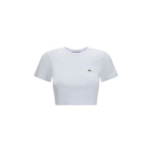 Angels patch cropped T-shirt