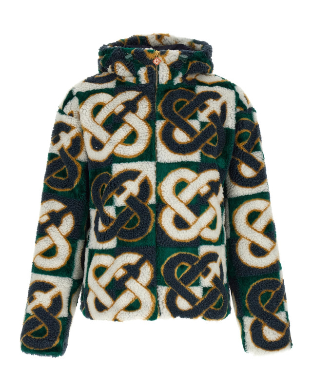 [Casablanca] Fleece FW26 MPF26JK49801MONOGRAM