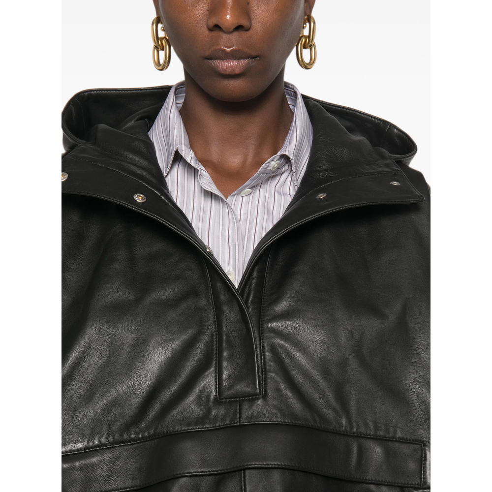 [ROHE] Leather Jacket FW26 420-11-170  BLACK
