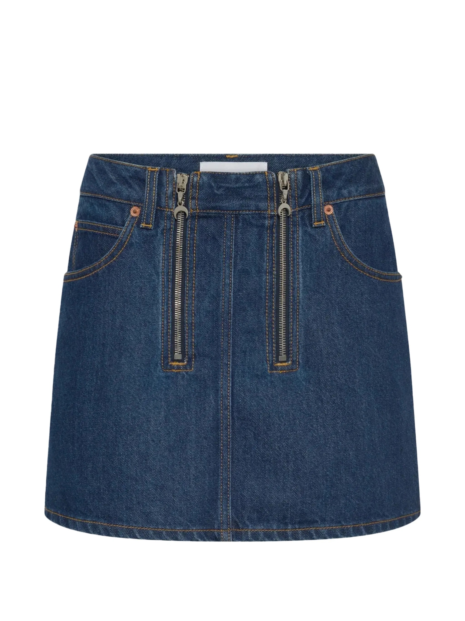 [MARINE SERRE] Mini skirt SS26 WSK135ARDEN0002BL80