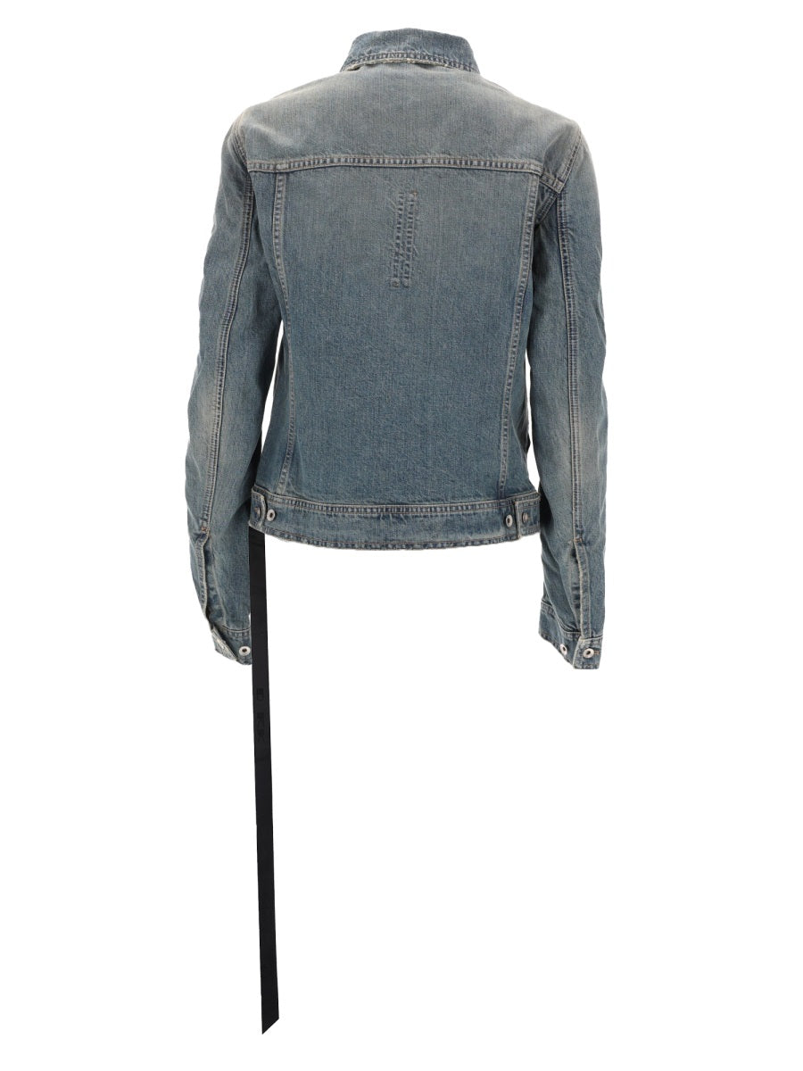 [RICK OWENS DRKSHDW] Denim Jacket SS26 DS01F4701DWB06