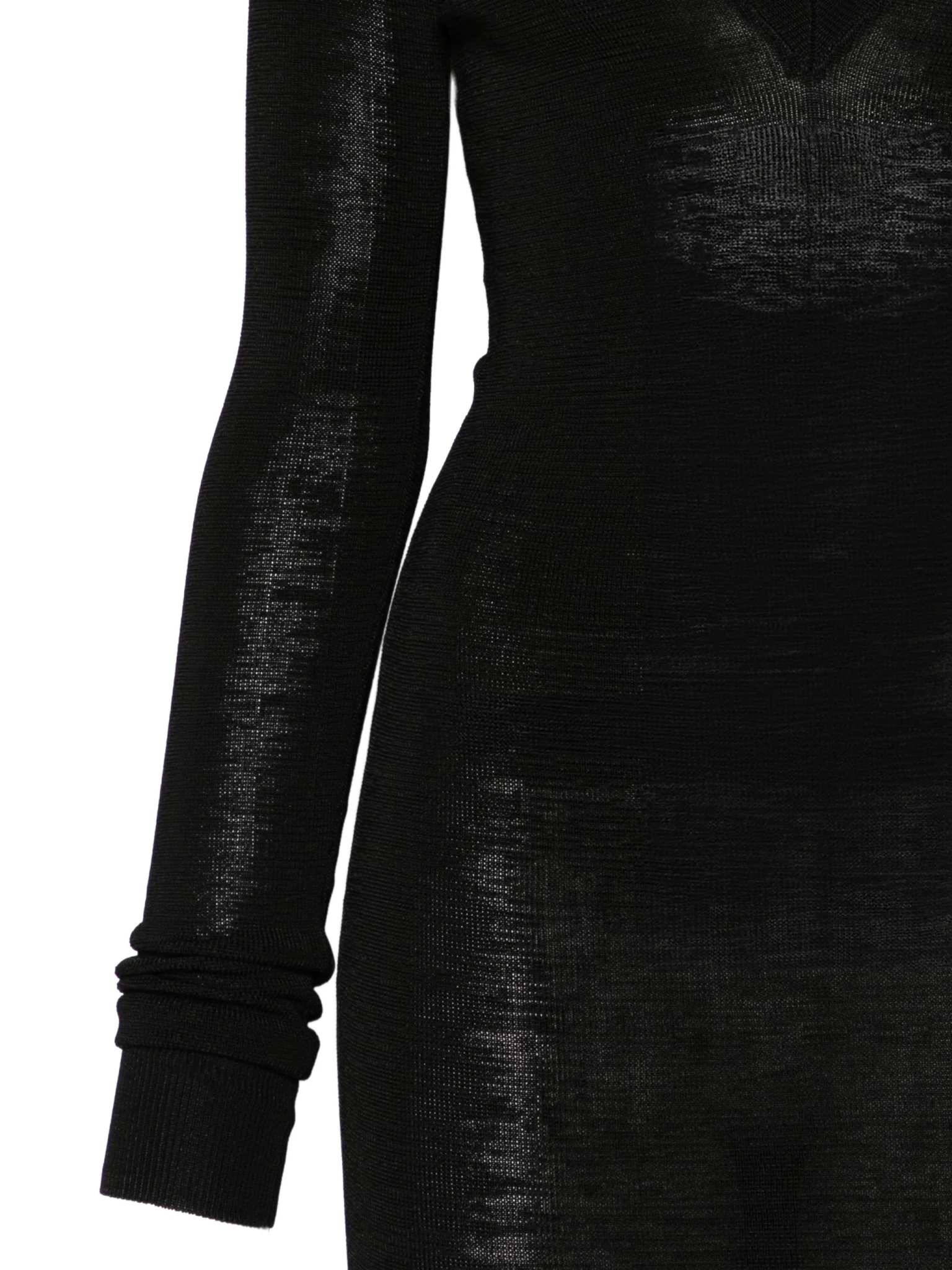 [Entire Studios] Long sleeve dress SS26 ESSS26DR01290BLACK