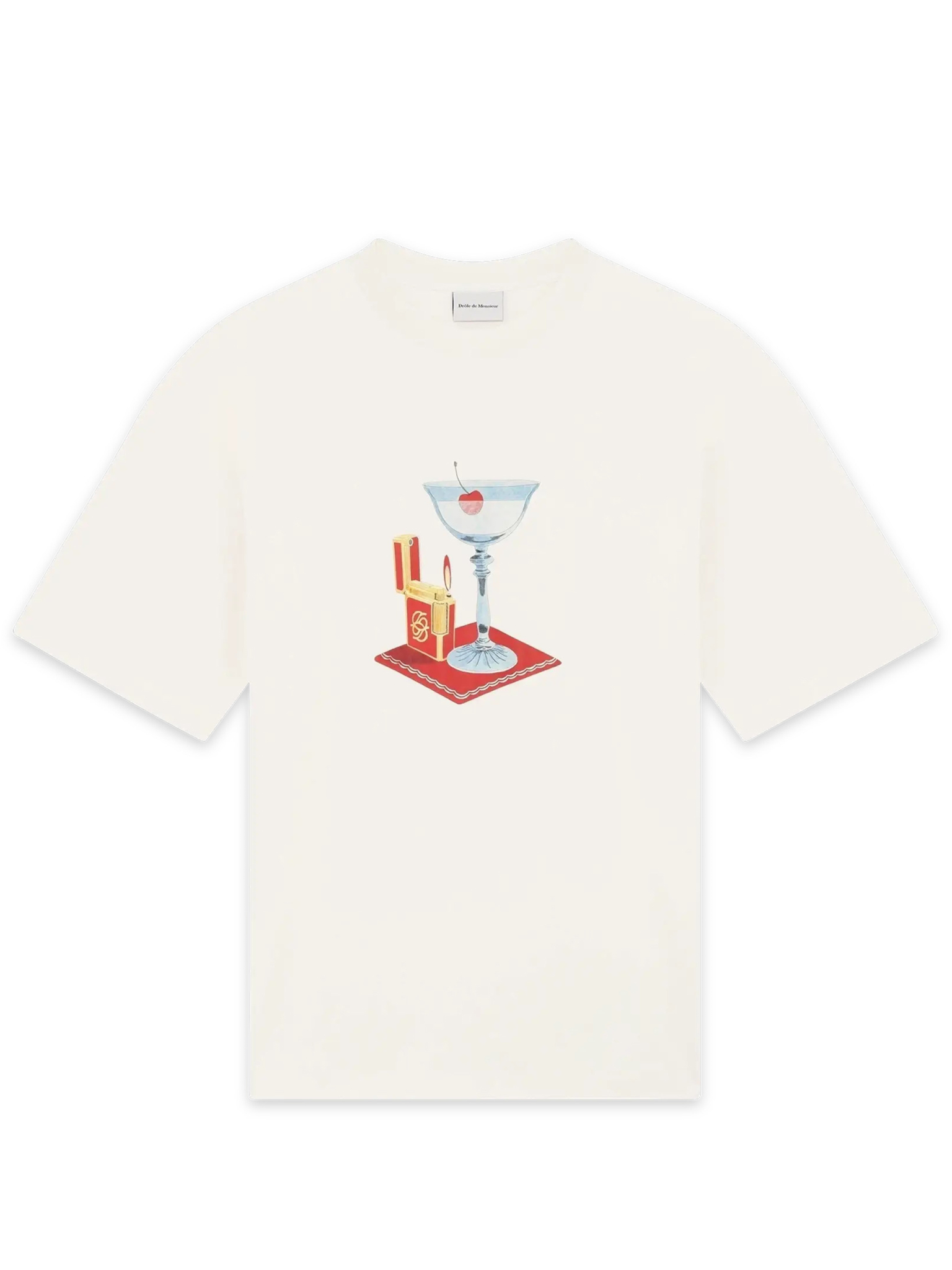 [DROLE DE MONSIEUR] T-shirts Short Sleeve SS26 JTS291CO002OW