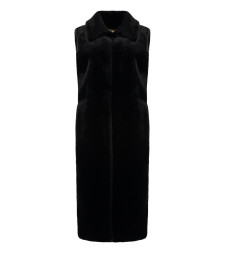 [BB Couture] Fur Jacket FW25 SCARLET_Black