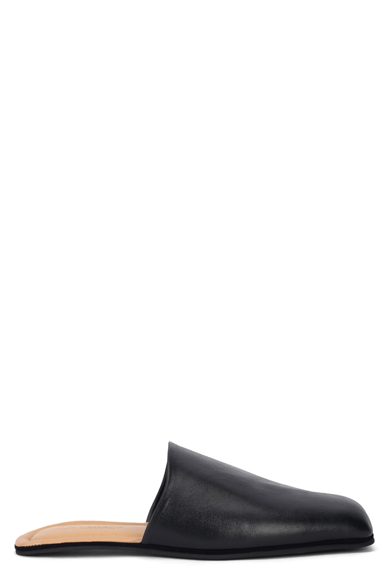 [Our Legacy] Mules SS26 A2257CSS_SOMBRESATINBOVINE