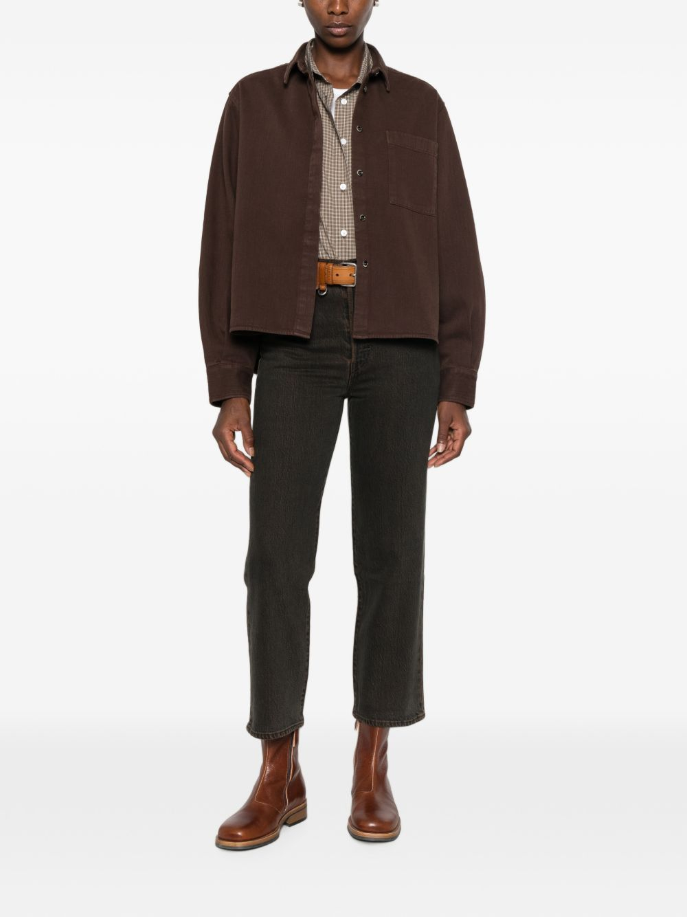 [Nine in the morning] Shirts Long Sleeve FW26 9FW26 AZ17 ARIZONA H44