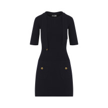 [ELISABETTA FRANCHI] Short sleeve dress FW26 AM04S66E2