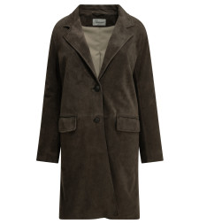 [Semper] Leather Jacket FW26 WMNSUECOATTESTAMORO