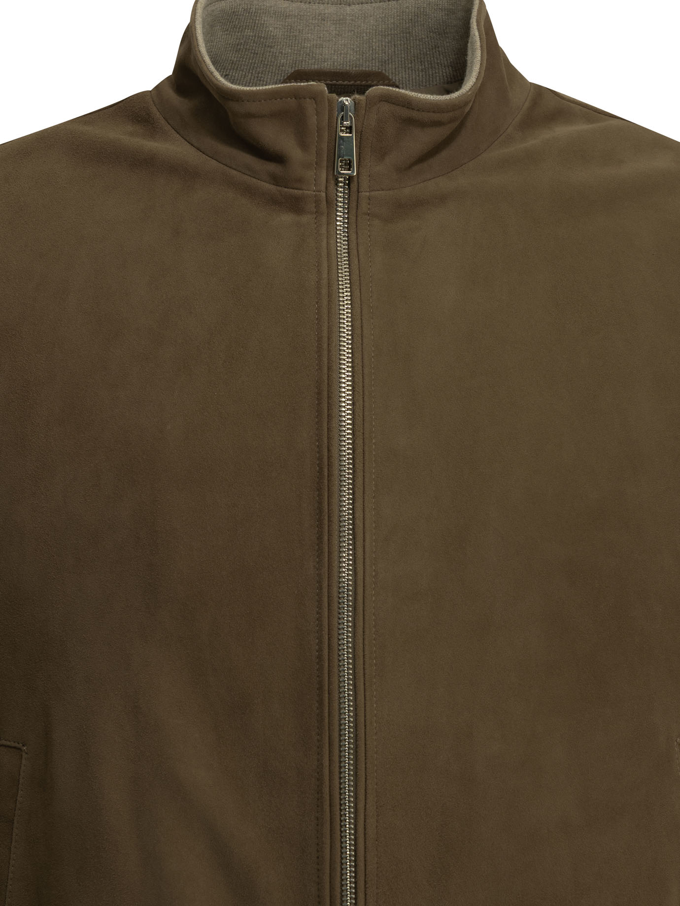 [Altum] Leather Jacket FW26 MNSUEBOMBERBEIGE