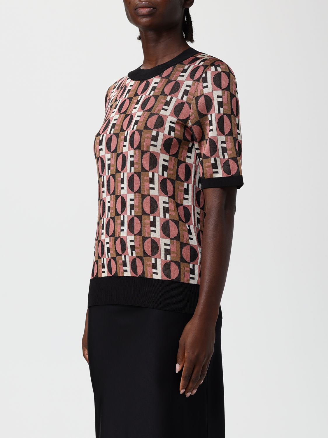 [Fendi] T-shirts Short Sleeve FW25 FZXE04AYLV F1T6N