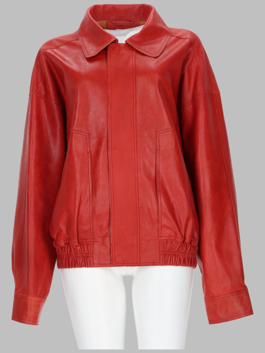 [Alysi] Leather Jacket FW26 266901_A6042RST