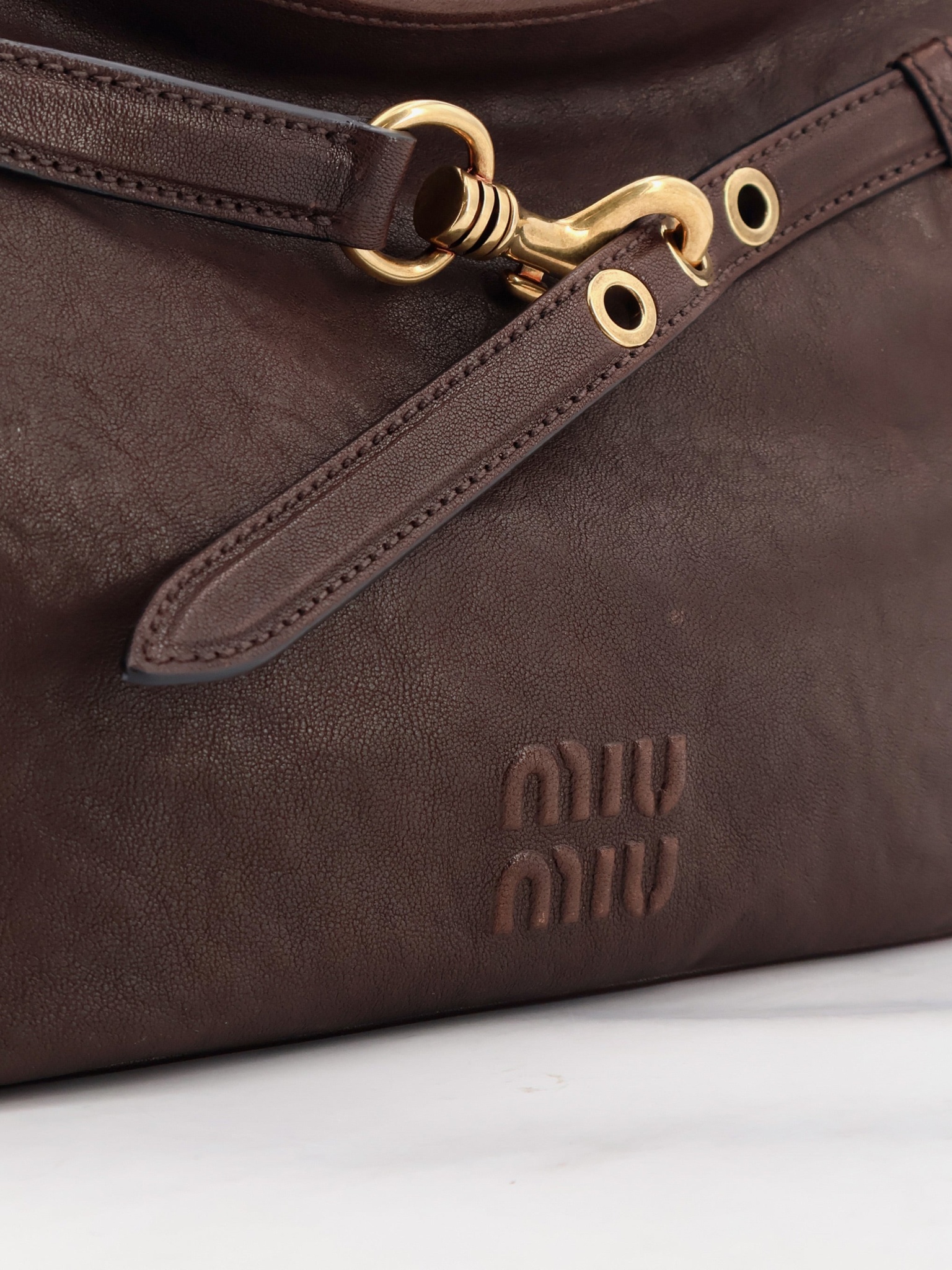 [Miu Miu] Shoulder bag FW26 5BC215VOOO2BBLF0NBL