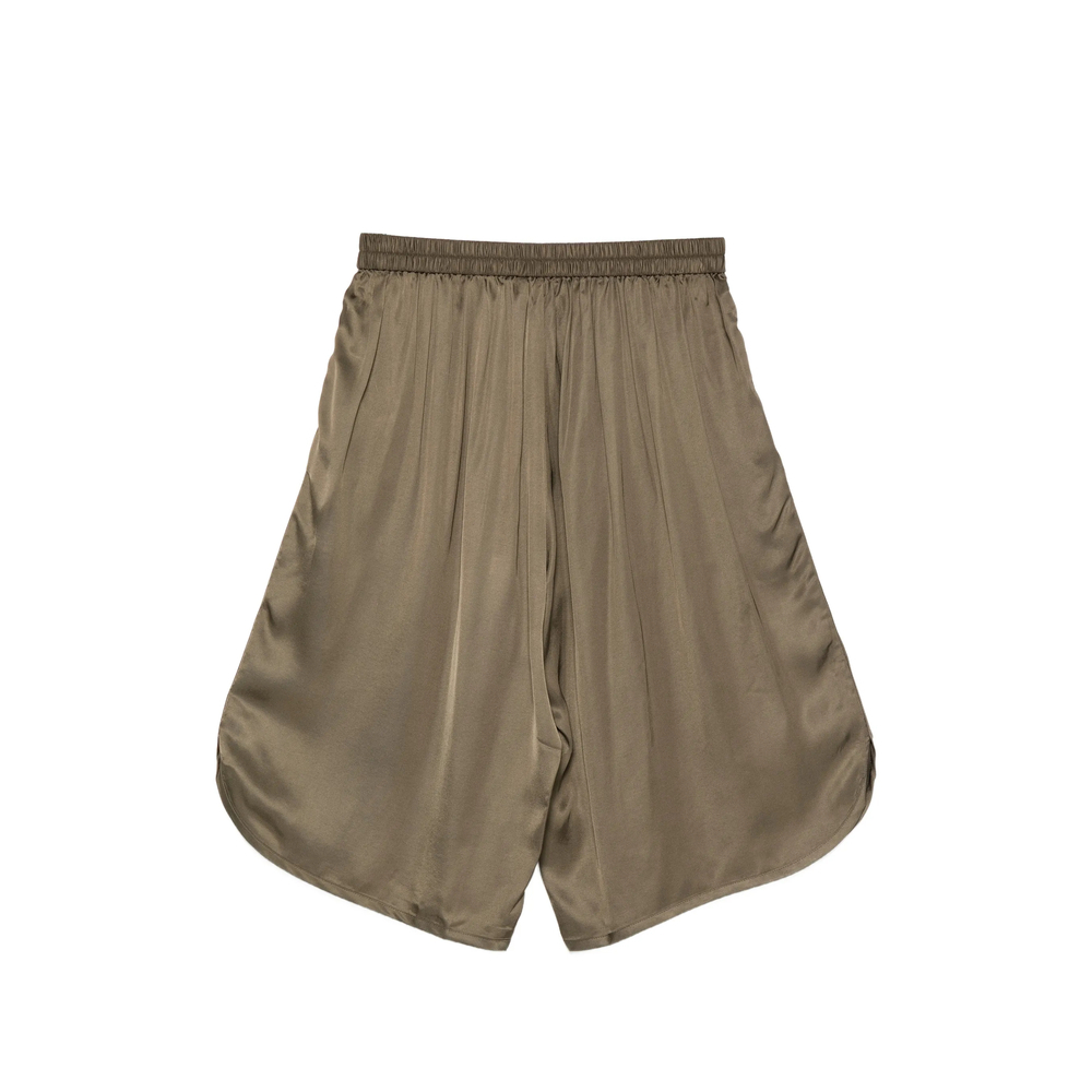 [THE FRANKIE SHOP] Shorts FW26 NELIS SATIN OLIVE