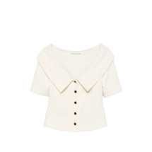 [Alessandra Rich] Tweed jacket FW26 FABX4479 F4801 1622