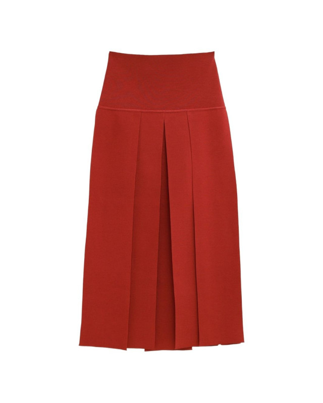 [Alaia] Midi skirt FW26 AA9J2584K224D314