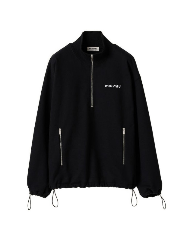 [Miu Miu] Sweatshirt FW26 MJL04315V3F0002