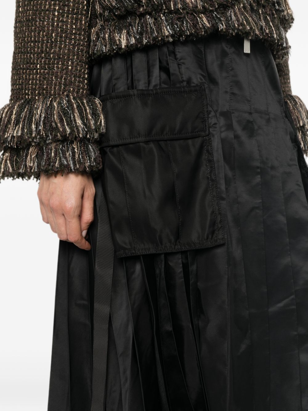 [Sacai] Long skirt FW26 26-08584001