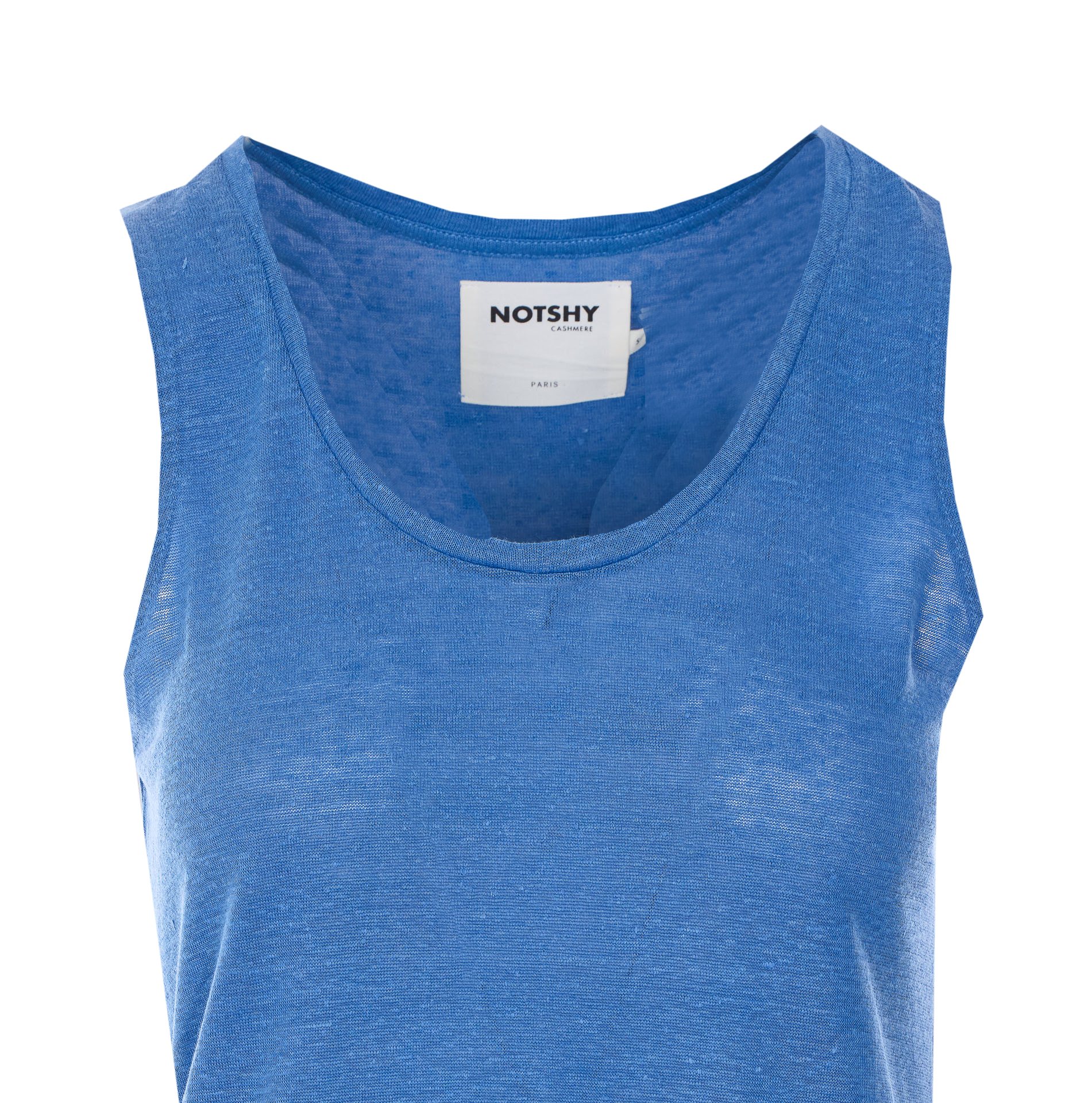 [NOT SHY] Tank top SS26 NF8G000LIP000BLUE JEAN