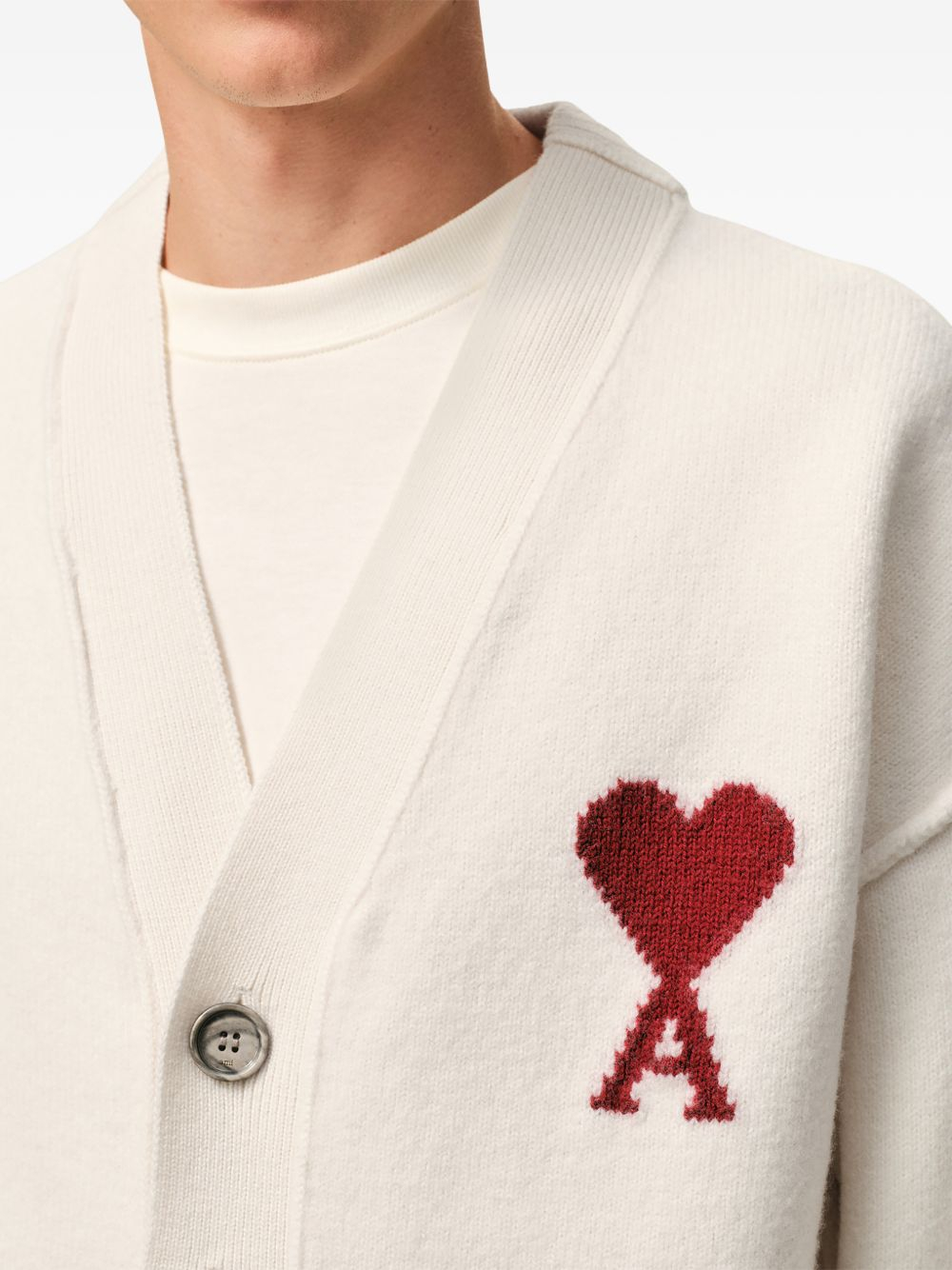 [Ami Paris] Cardigan FW26 UKC367018154