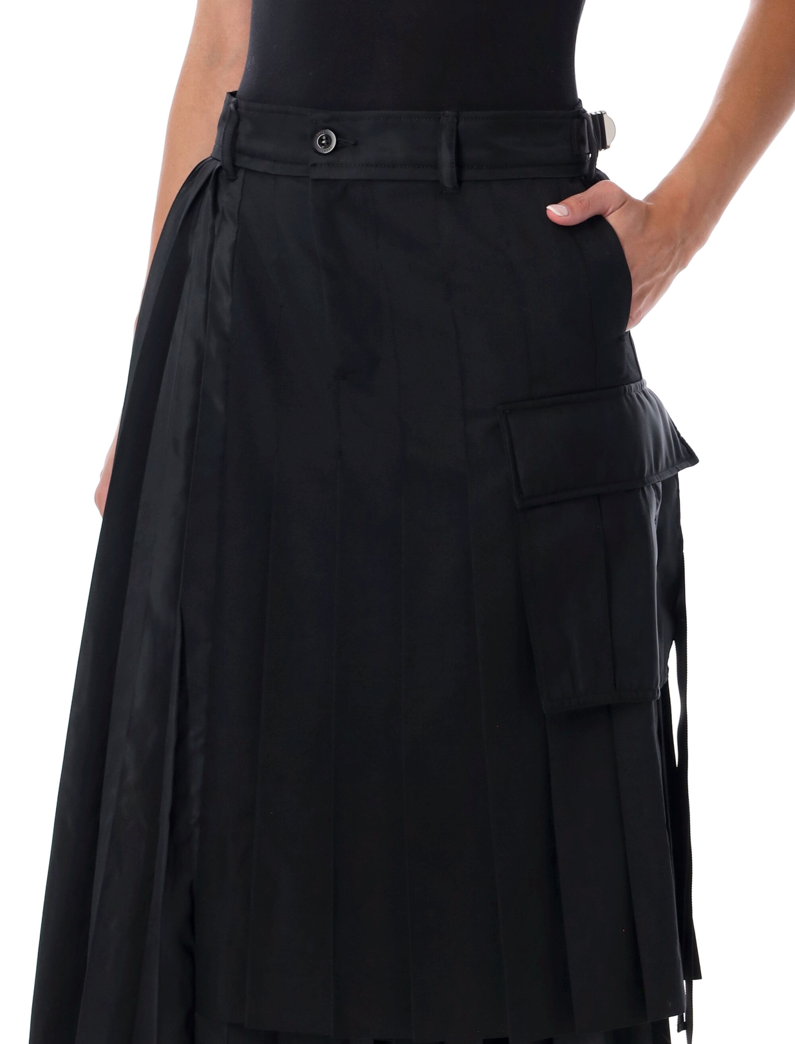 [Sacai] Long skirt FW26 2608569001