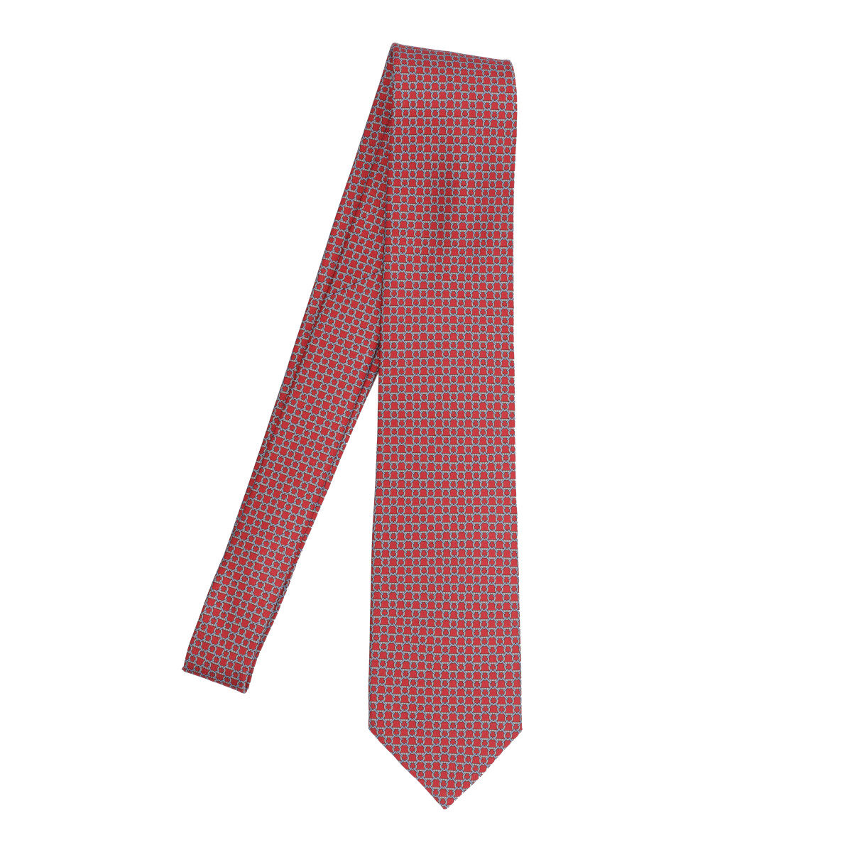 [Salvatore Ferragamo] Tie FW26 794585351445ROSSO