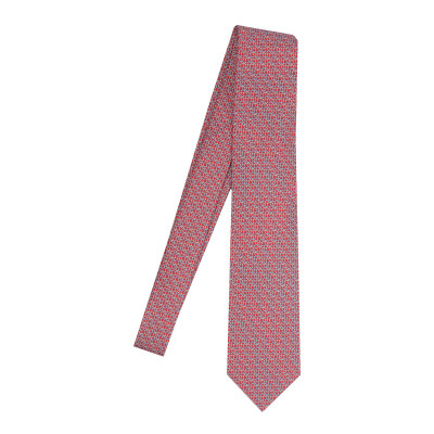 [Salvatore Ferragamo] Tie FW26 794544351441ROSSO