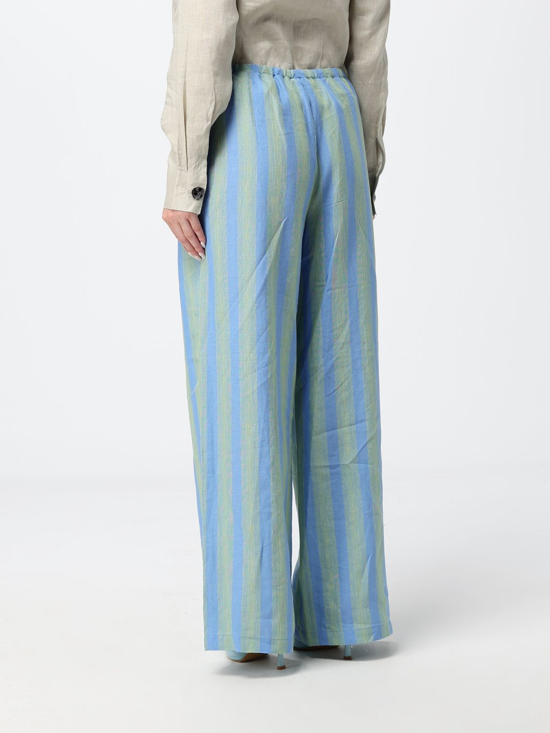 [Staud] Trousers SS26 R26S4123YL  SEST SEAPORT STRIPE