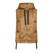 [MAX MARA THE CUBE] Down Vest FW26 2629296014600051 CARAMEL