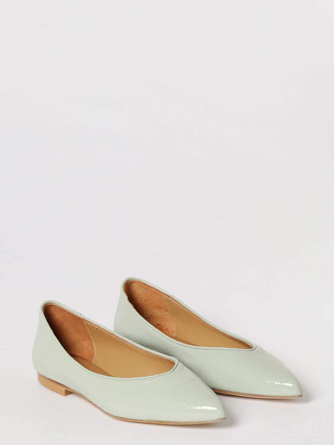 [ANNA F.] Flat shoes SS26 1821 SALVIA