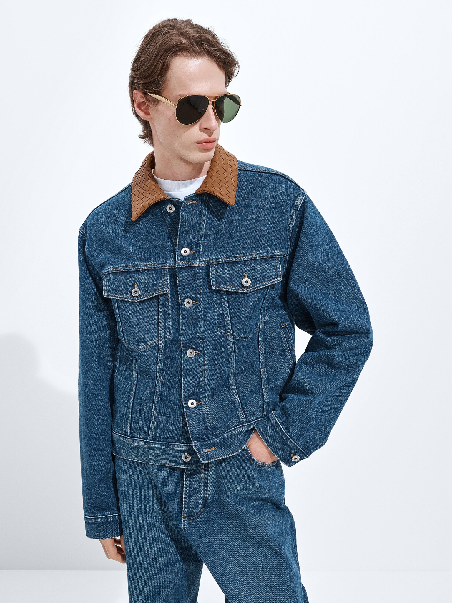 [Bottega Veneta] Denim jacket SS26 862600V69P04300