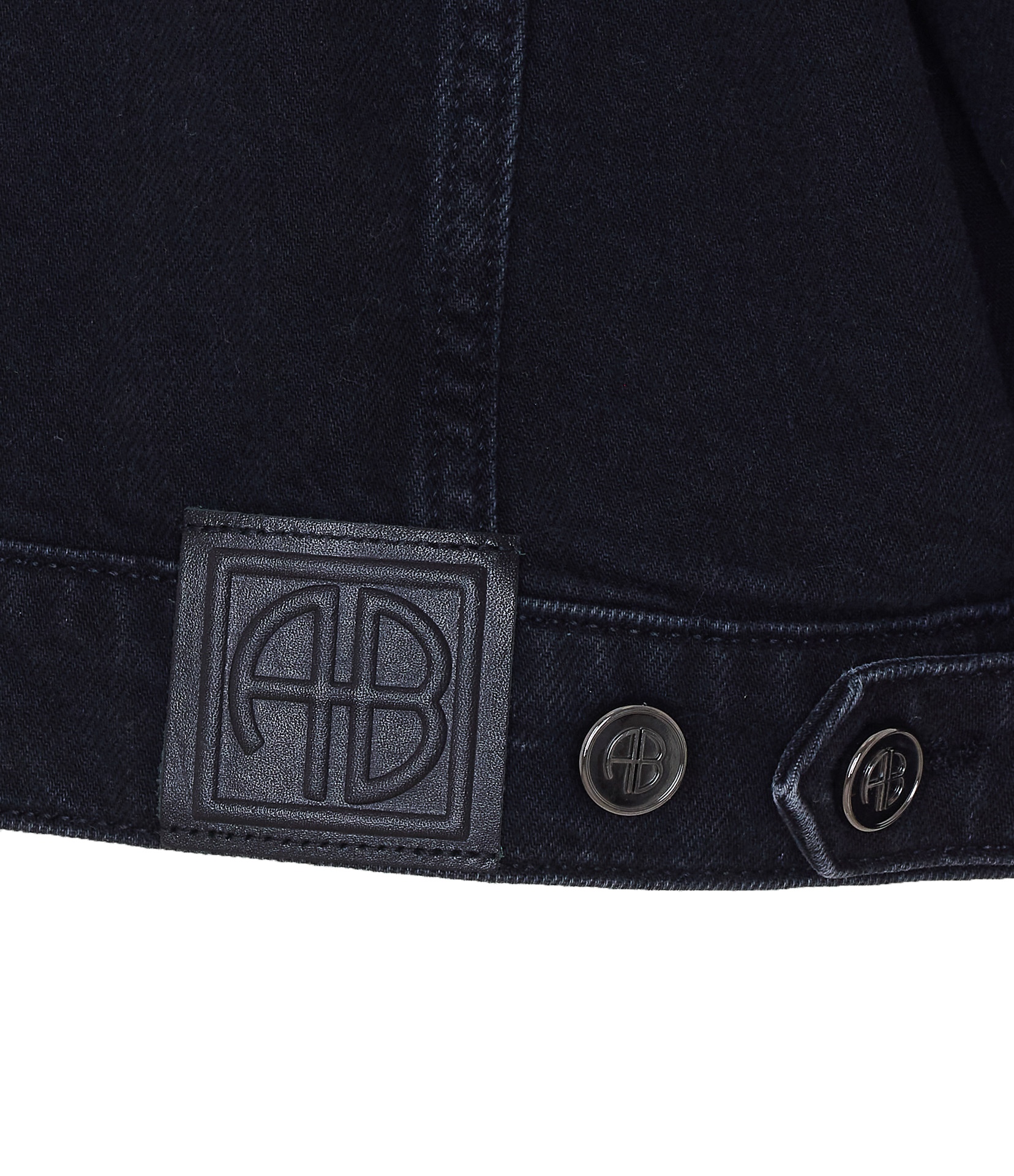 [Anine Bing] Jacket SS26 A0111909VTG3VINTAGE BLACK