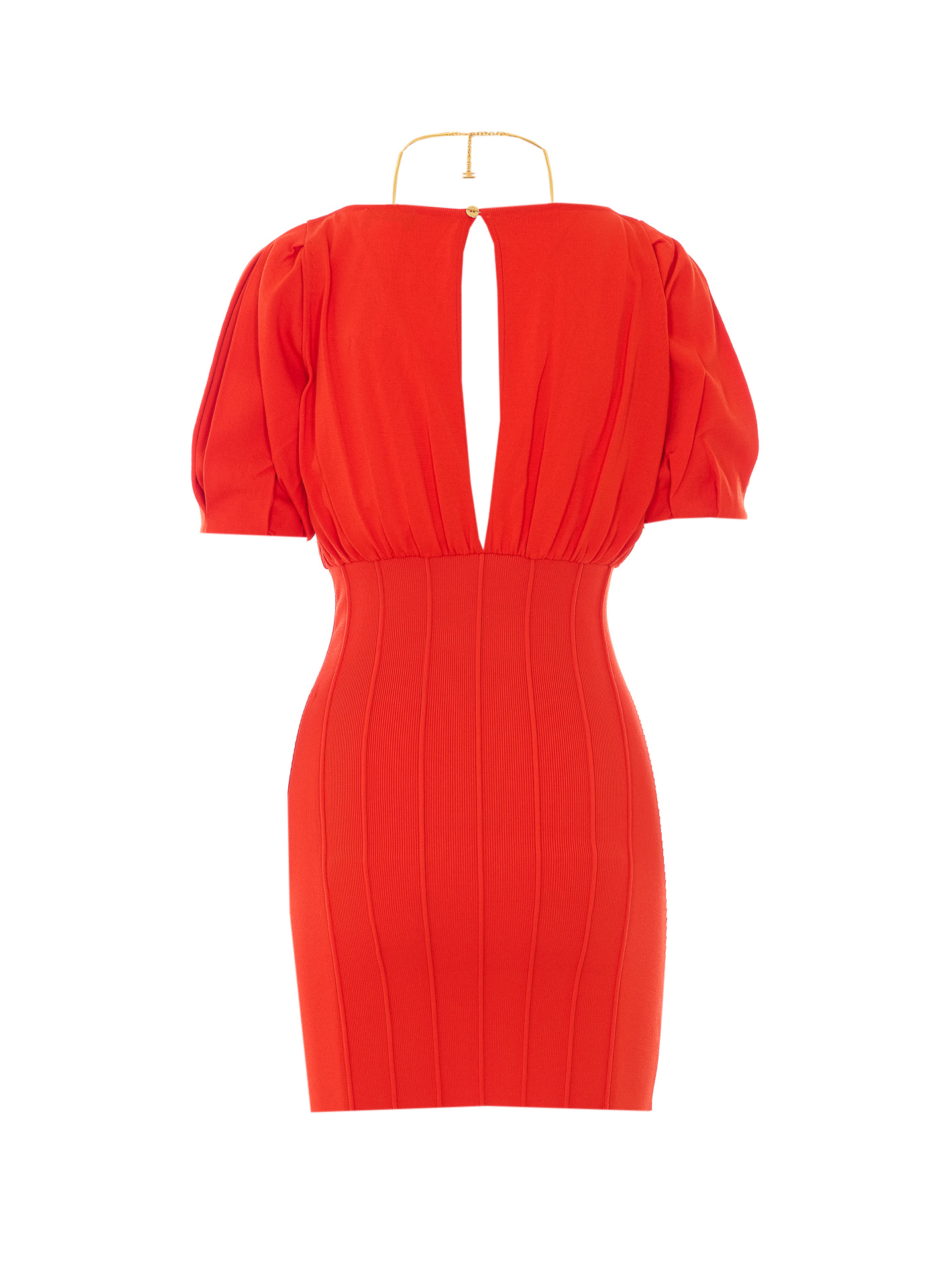 [ELISABETTA FRANCHI] Short sleeve dress SS26 AM94T62E2H85