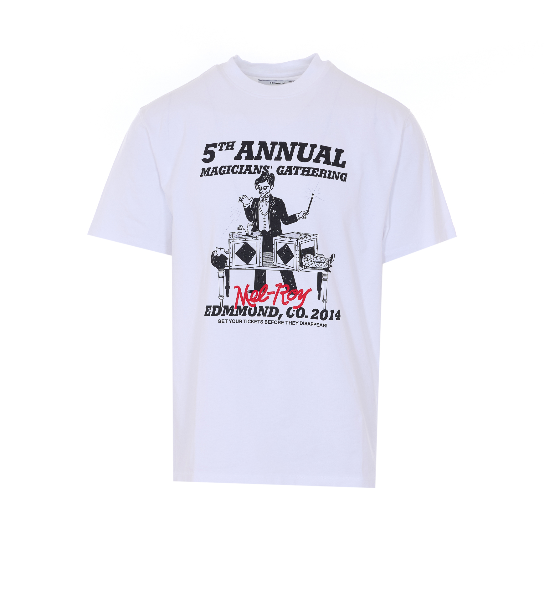 [EDMMOND STUDIOS] T-shirts Short Sleeve SS26 3026000WHITE