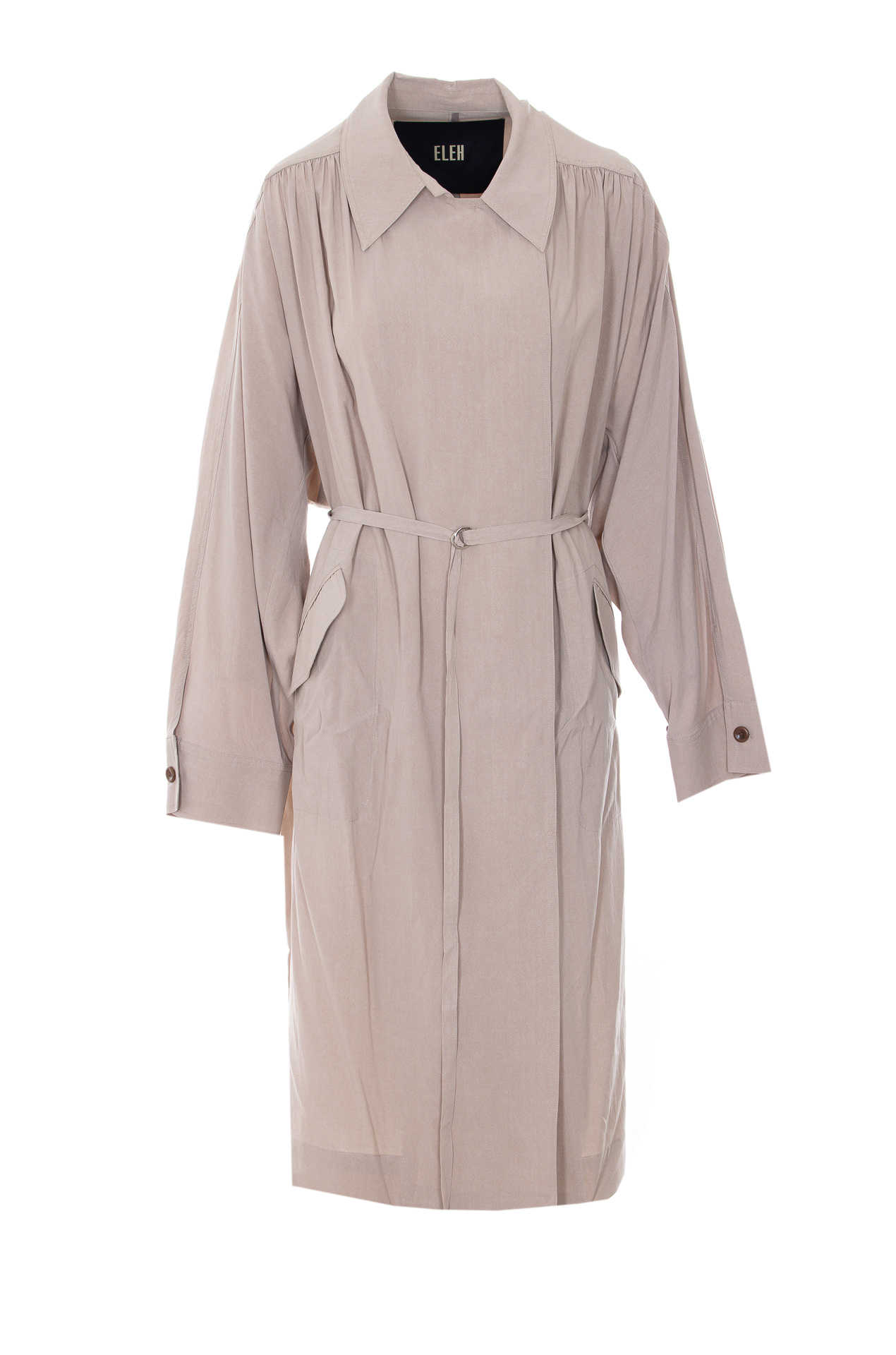 [Eleh] Long sleeve dress SS26 0124BEIGE